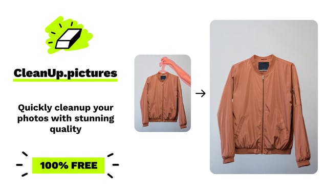 Remove objects and defects from your pictures 100% free