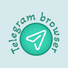 Telegram browser logo